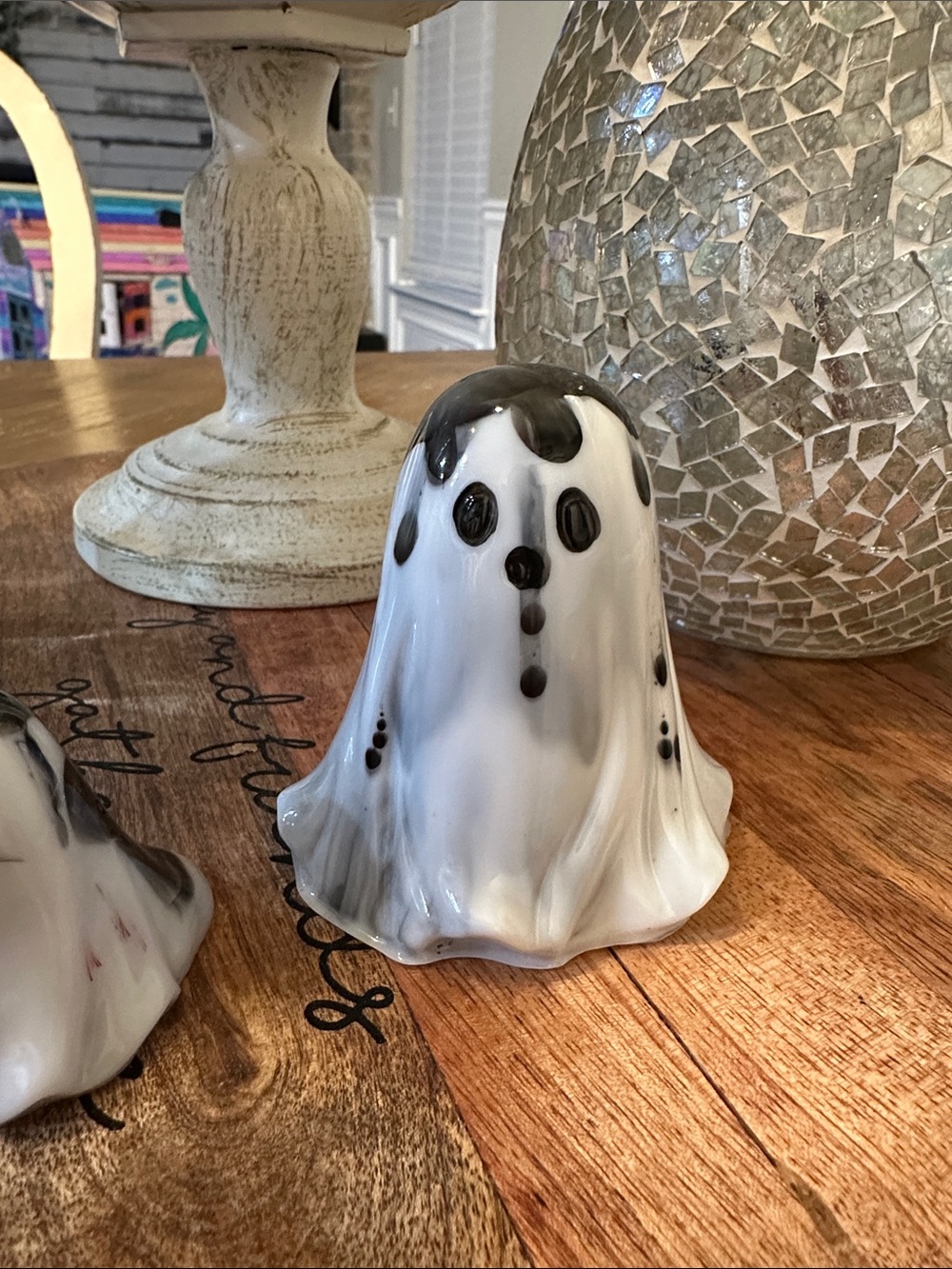 👻Homemade 👻 epoxy resin ghost duo - Picture 3 of 5